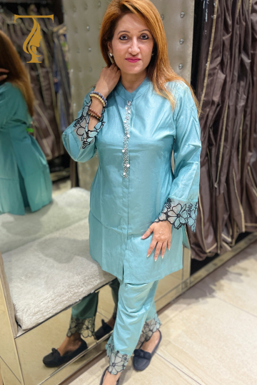 Sea Green Cordset